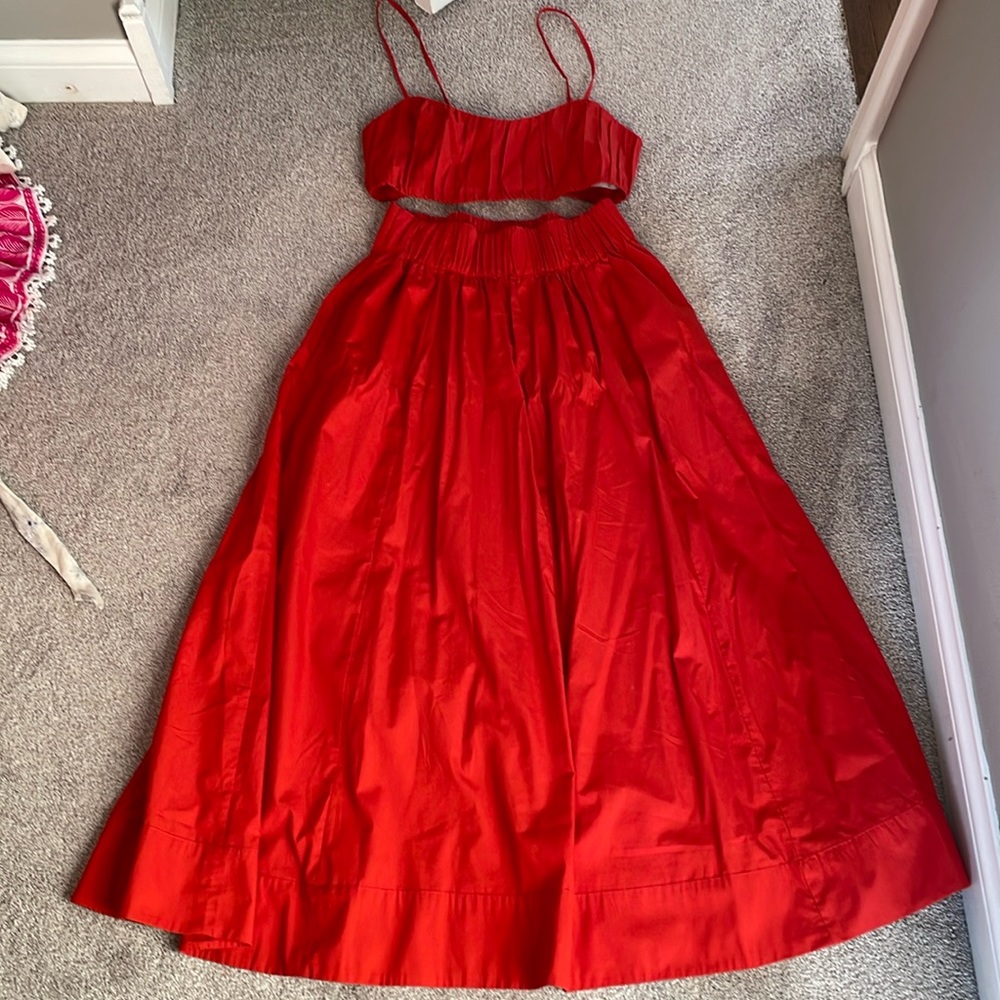 Red Abercrombie Matching Set